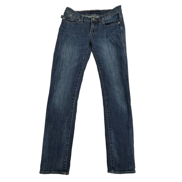 Rock & Republic Skinny Jeans Womens 8 Blue Denim 30" - Picture 1 of 9